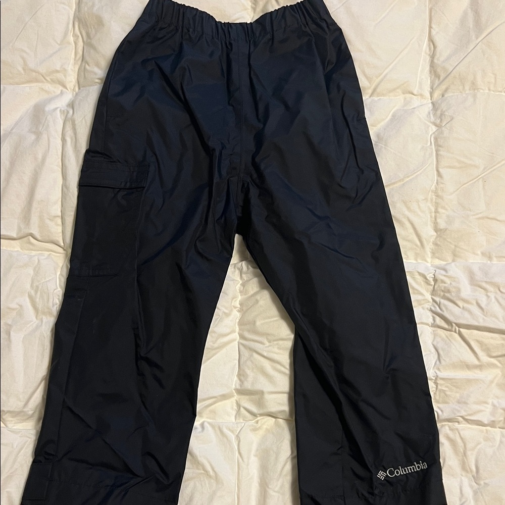 Columbia Kids rain Black Pants